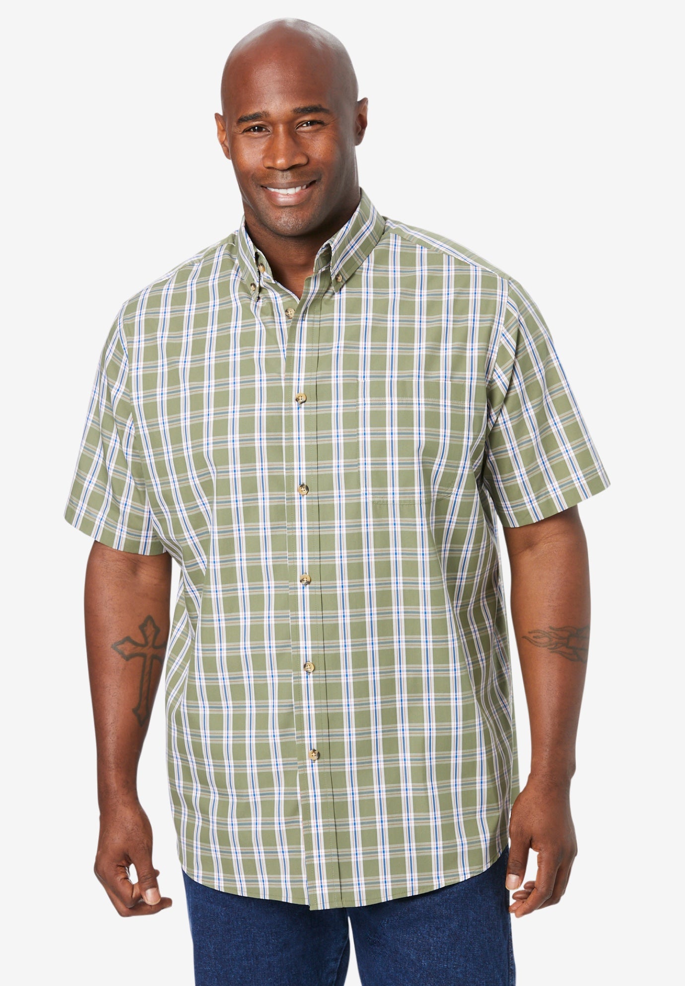 Short Sleeve Wrinkle-Free Sport Shirt image number 0