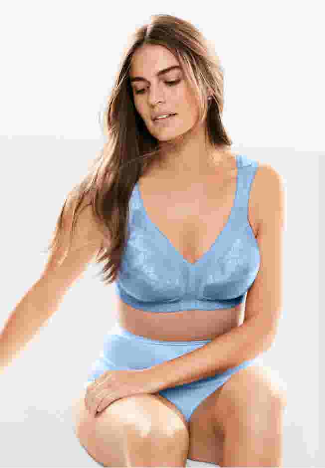 Playtex® 18 Hour Ultimate Shoulder Comfort Wireless Bra 4693 image number 5