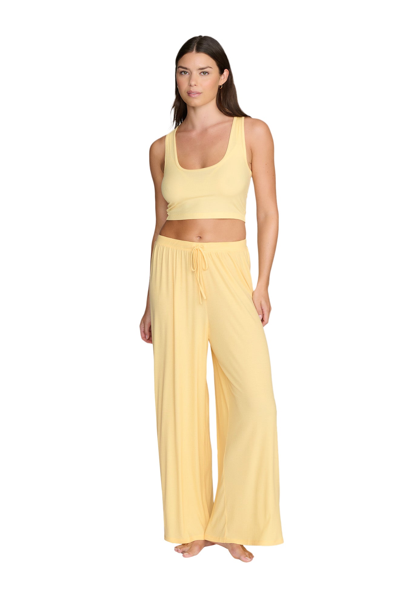 The Scoop Neck Tank - Modal Silk Rib image number 1