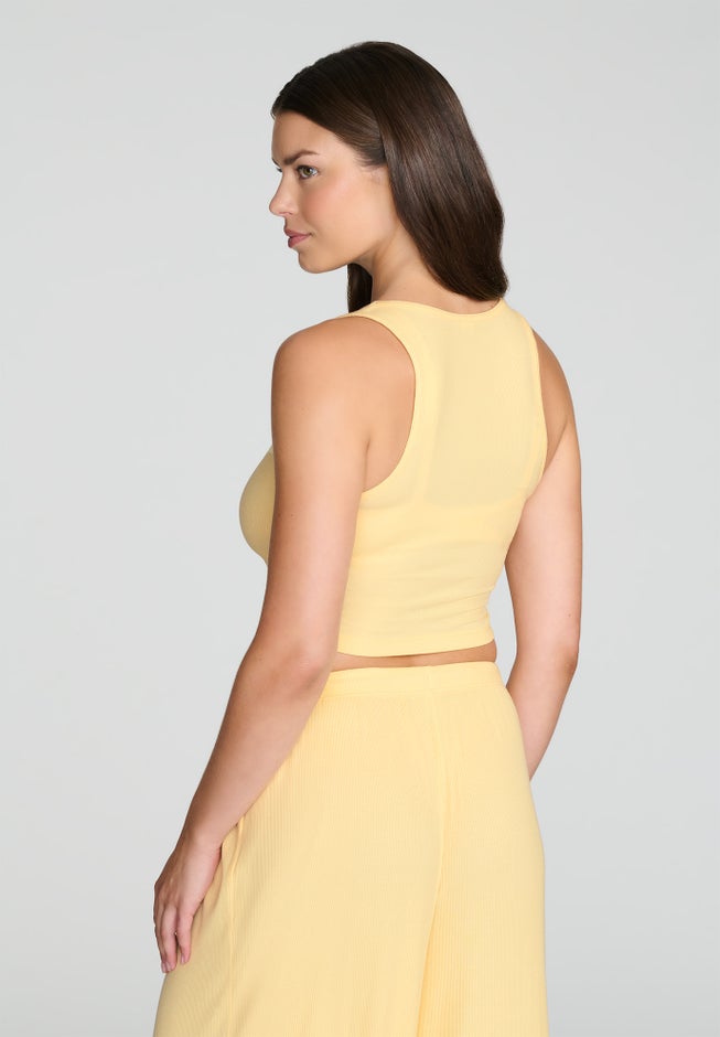 The Scoop Neck Tank - Modal Silk Rib image number 2