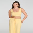 The Scoop Neck Tank - Modal Silk Rib image number null