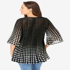 Embellished Pleated Blouse image number null