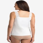 Silky Lace-Trimmed Camisole image number null