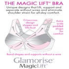 Glamorise&reg; Magic Lift&reg; Front-Close Support Wireless Bra 1200 image number null