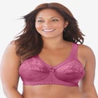 Glamorise&reg; Magic Lift&reg; Support Wireless Lace-Trimmed Bra 1000 image number null