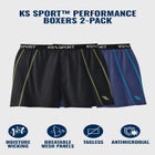 Performance Boxers 2-Pack image number 1