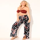 Elastic Waist Lounge Cover Up Pant image number null