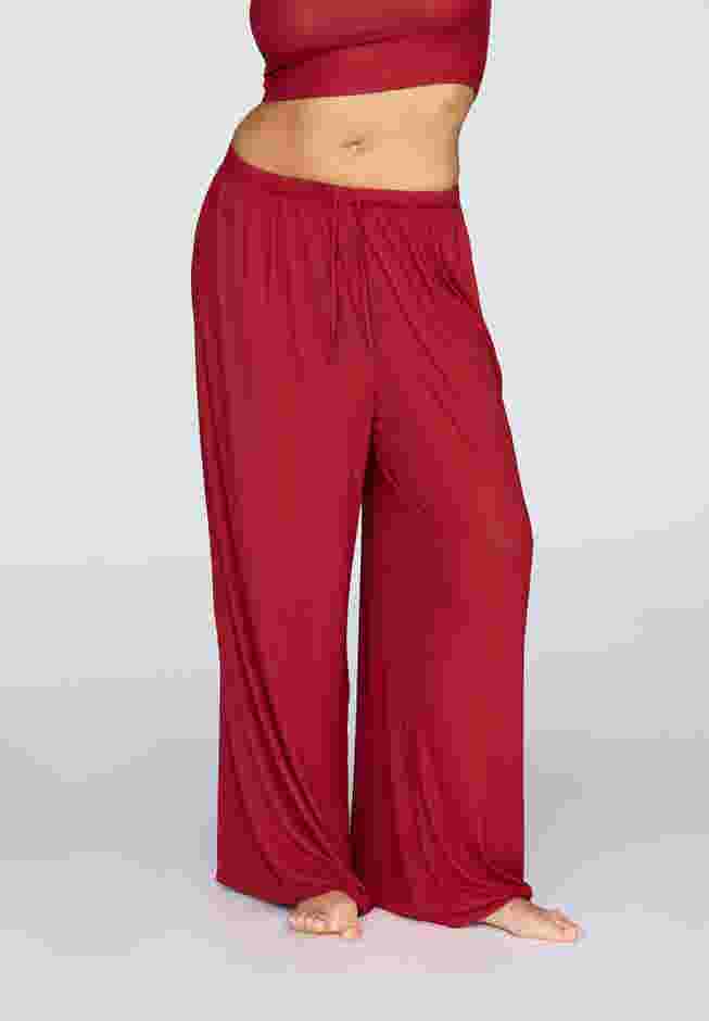 The Drawstring Pant - Modal Silk Rib image number 3