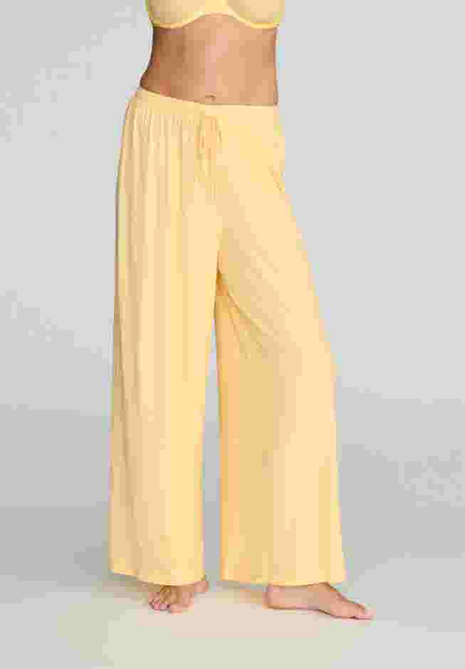 The Drawstring Pant - Modal Silk Rib image number 0