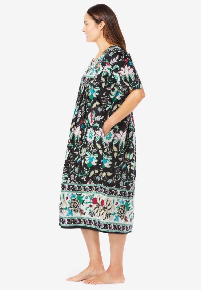 Mixed Print Short Lounger image number 2