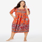 Mixed Print Short Lounger image number null