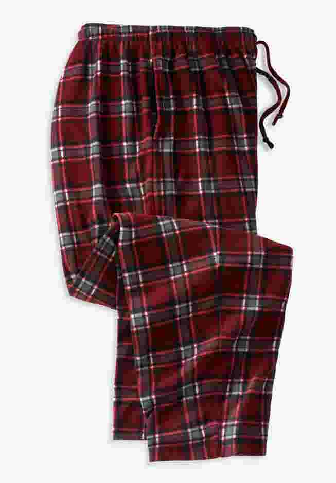 Microfleece Pajama Pants image number 0