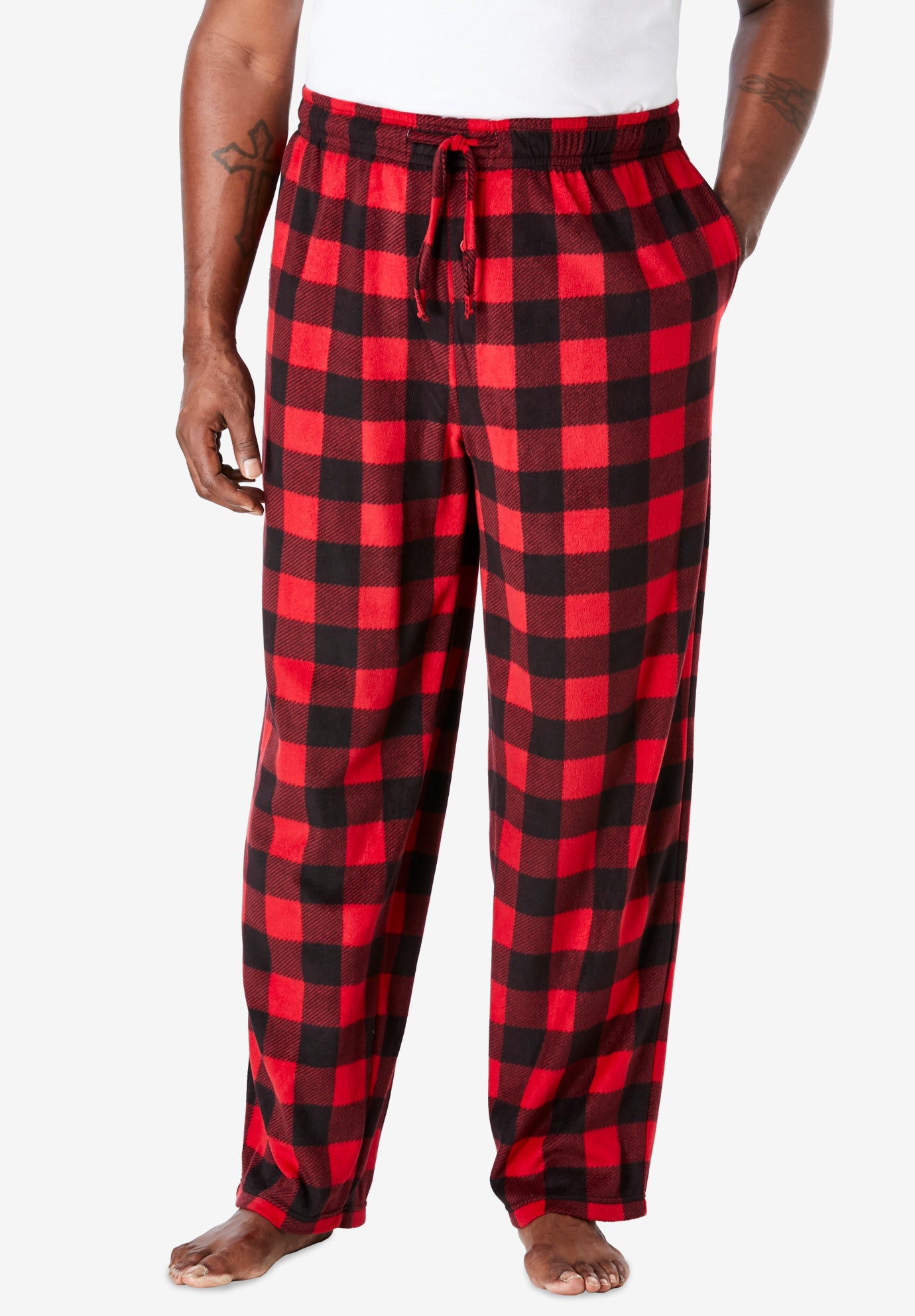 Microfleece Pajama Pants image number 0