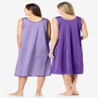 2-Pack Sleeveless Nightgown image number null