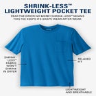 Shrink-Less™ Lightweight Pocket Crewneck T-Shirt image number null