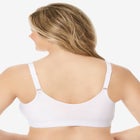 Wireless Front-Close Cotton Comfort Bra image number null