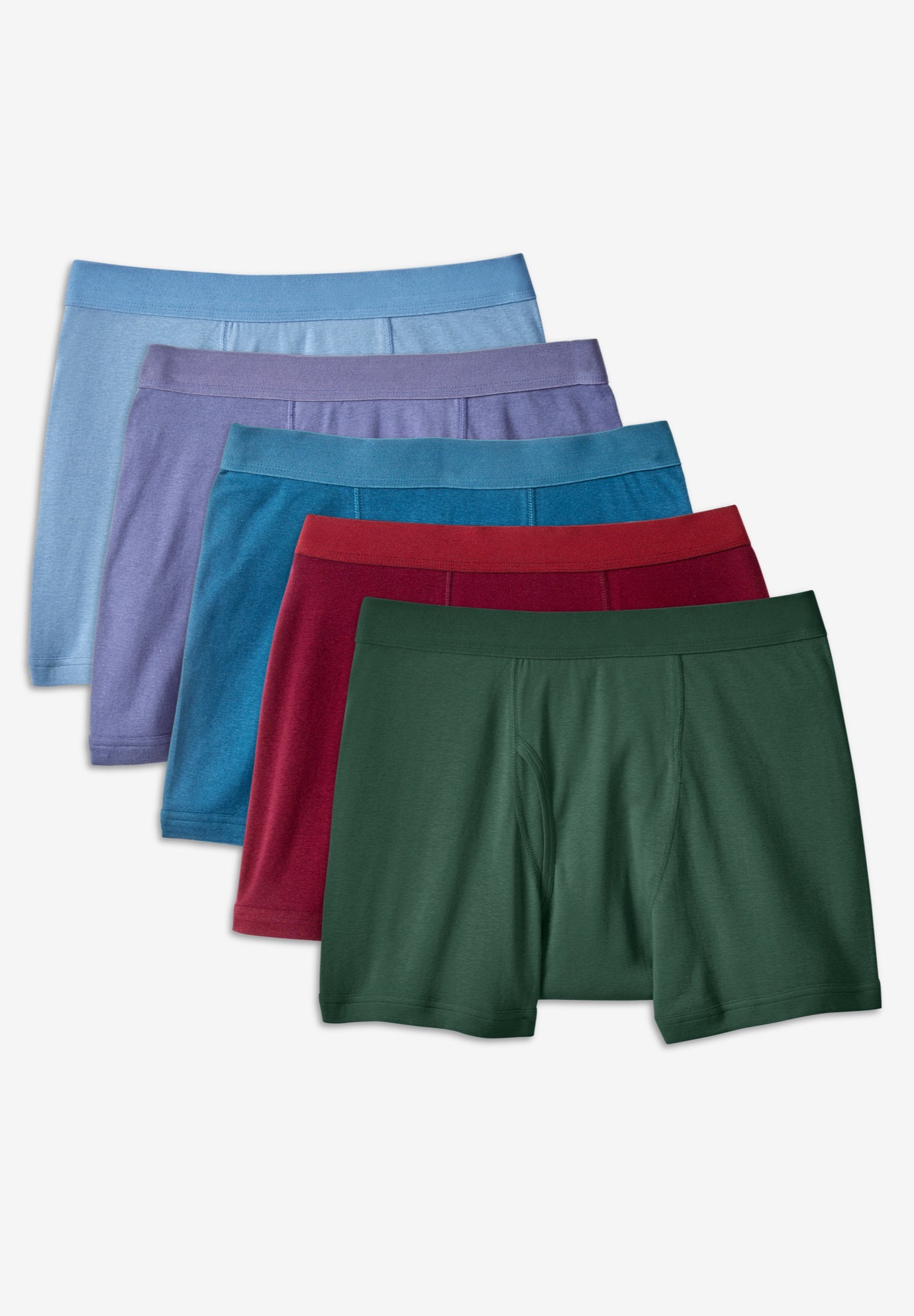 Cotton Boxer Briefs 5-Pack image number 0