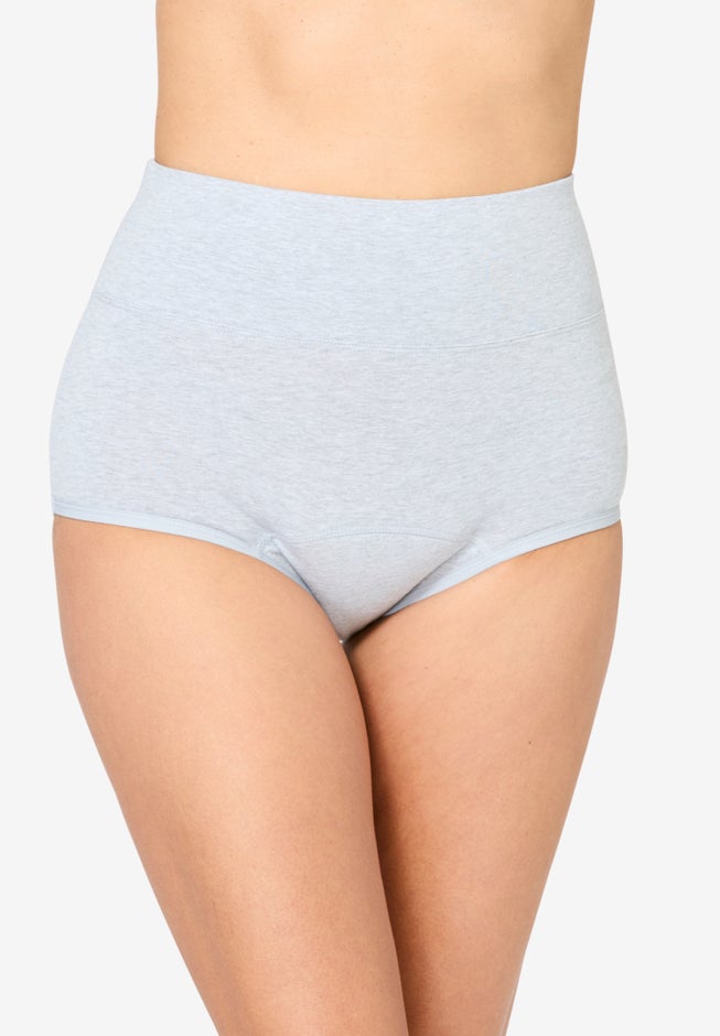 Cotton Spandex Incontinence Brief 2-Pack image number 4