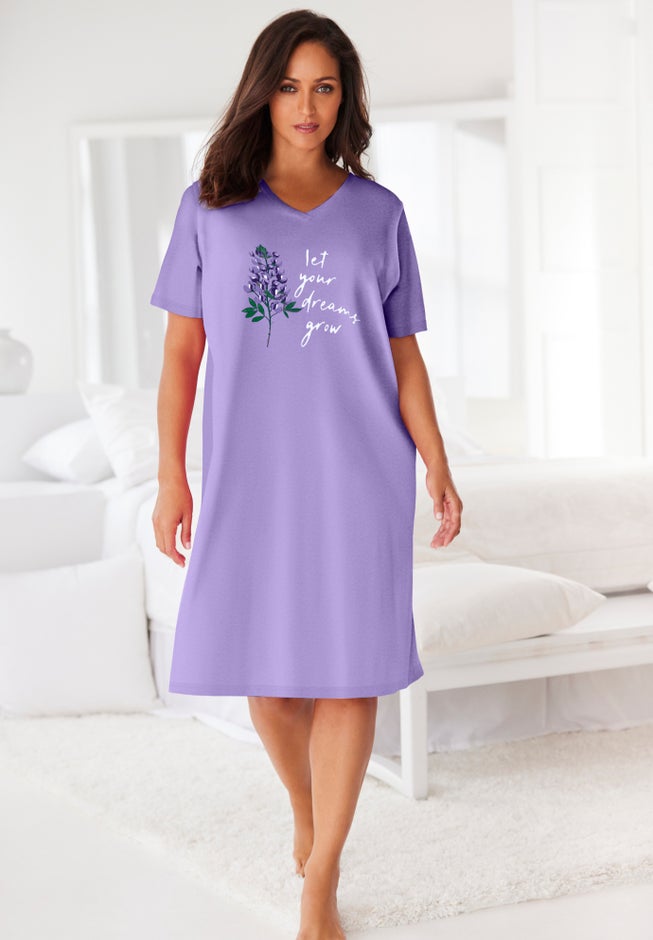 Only Necessities&reg; Graphic Sleepshirt image number 3