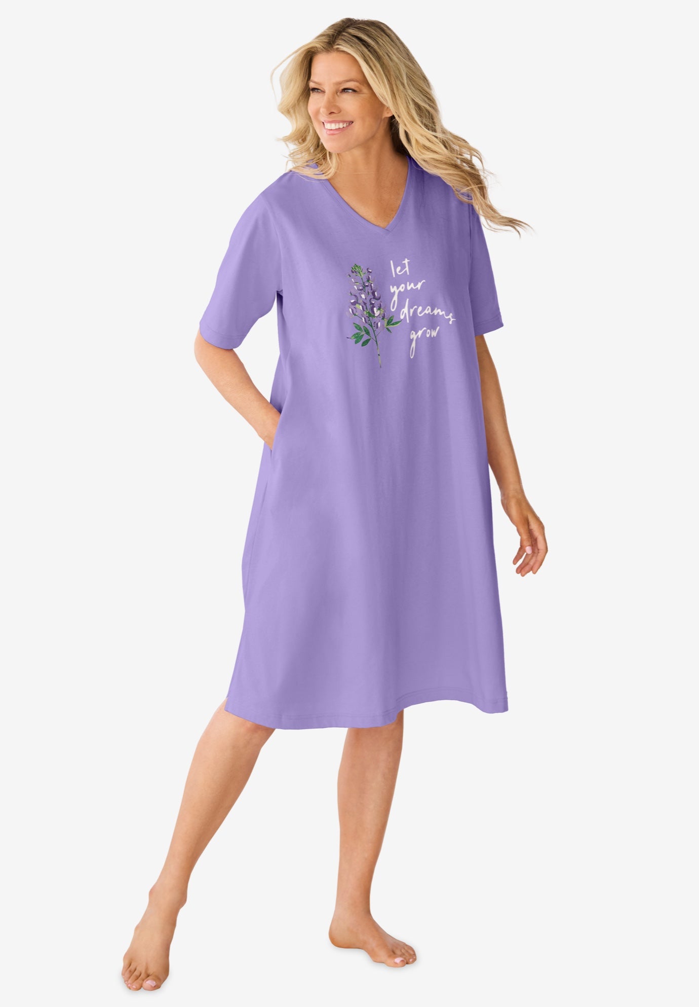 Only Necessities&reg; Graphic Sleepshirt image number 0
