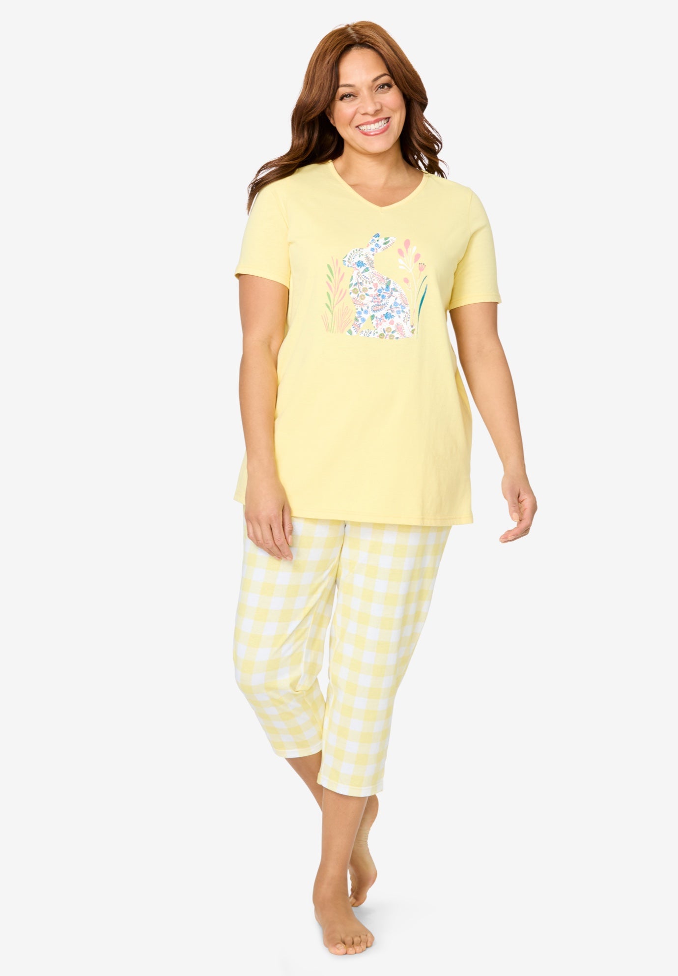 Only Necessities&reg; Capri Pajamas image number 0
