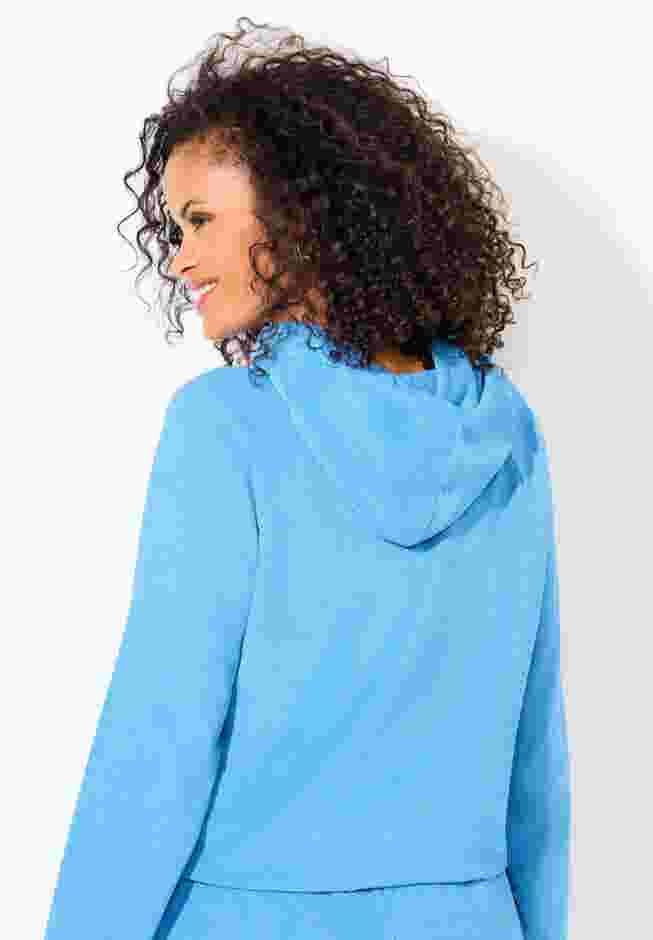 Baby French Terry Hoodie Cover Up image number 1