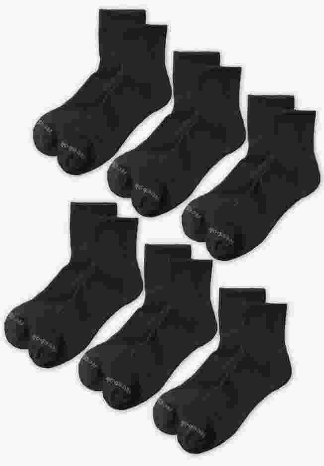 Reebok Quarter Top Socks, 6-pack image number 0