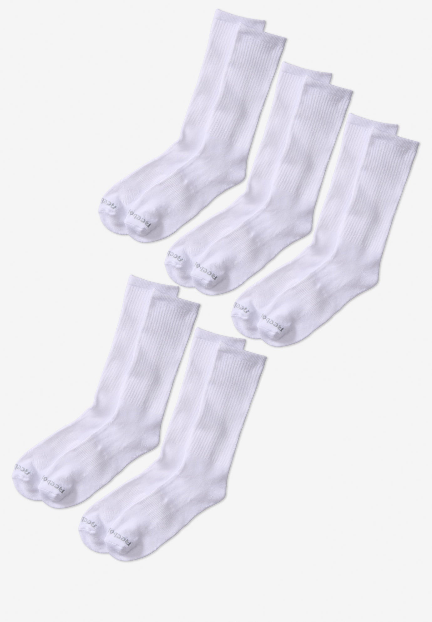 Reebok Crew Socks, 5-pack image number 0