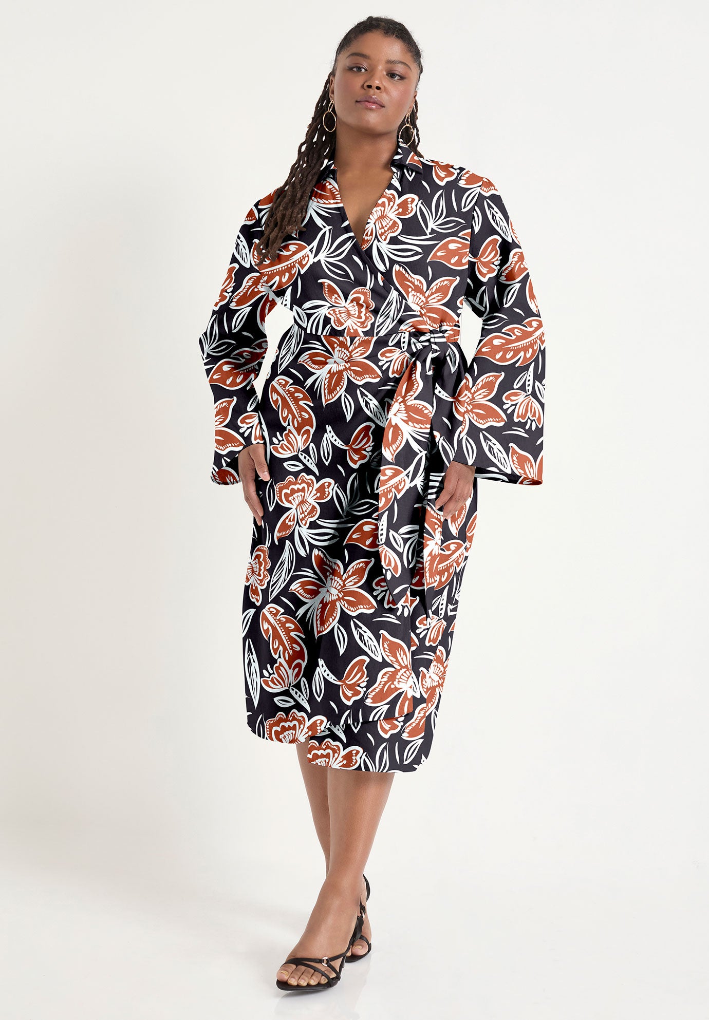 Midi Wrap Dress image number 0