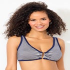 Metallic Lurex U-Wire Bikini Top image number null