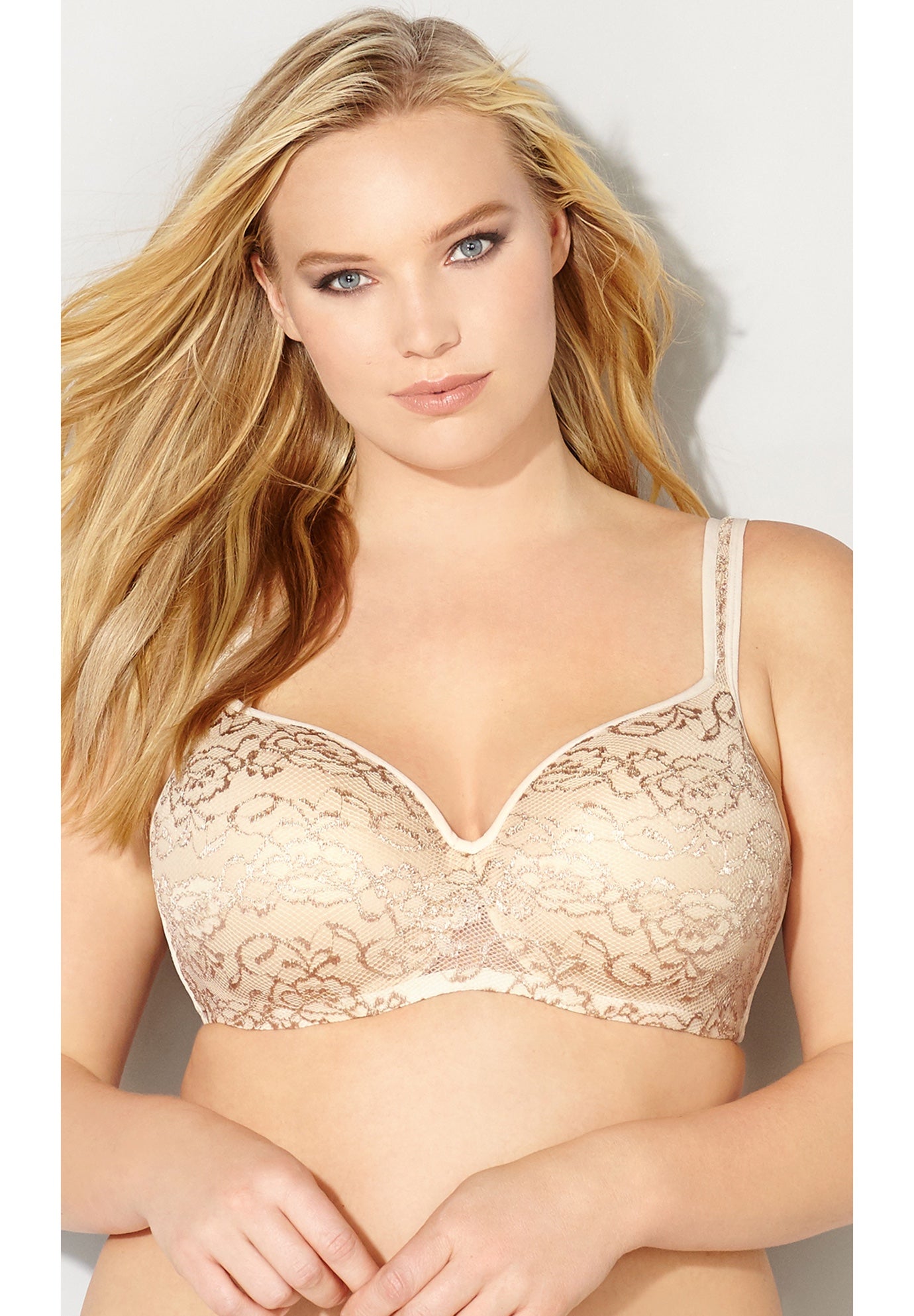 Lace Balconette Underwire Bra image number 0
