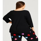 Heart Print Top image number null