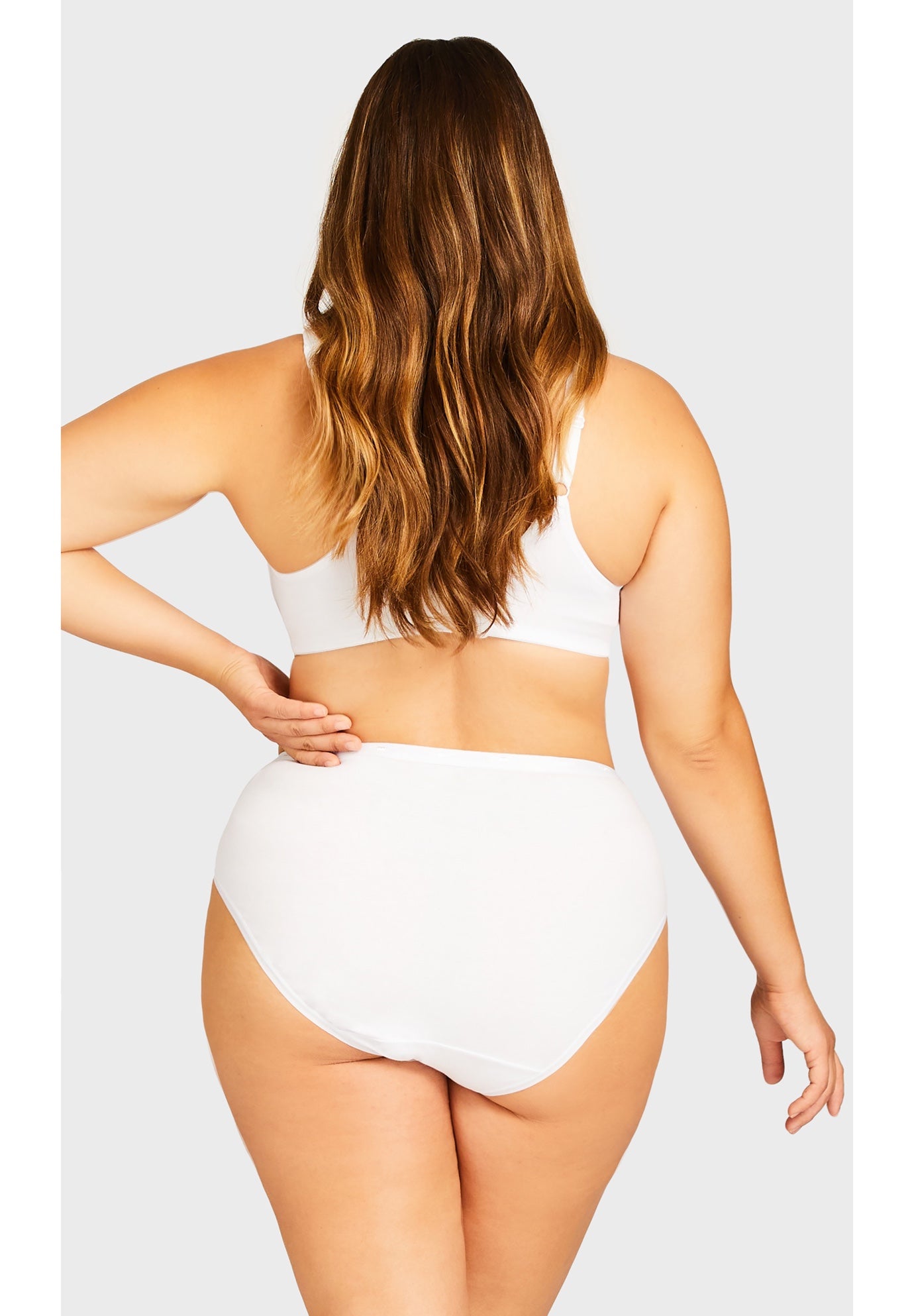 Hi-Cut Cotton/Spandex Panty 3-Pack image number 2