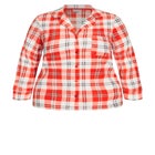 Button Check Fleece Sleep Top image number null