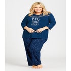 3/4 Sleeve Dream Big Sleep Top image number null