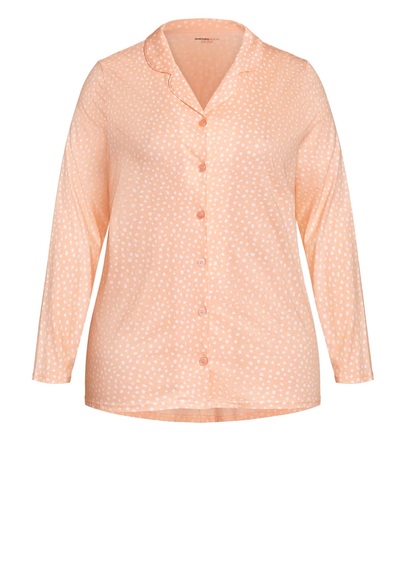 Button Through Sleep Top image number 2