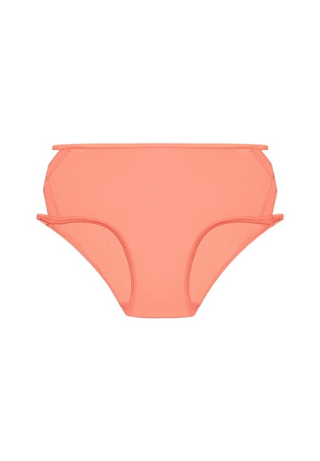 Fashion Microfiber Hi Cut Brief image number 2