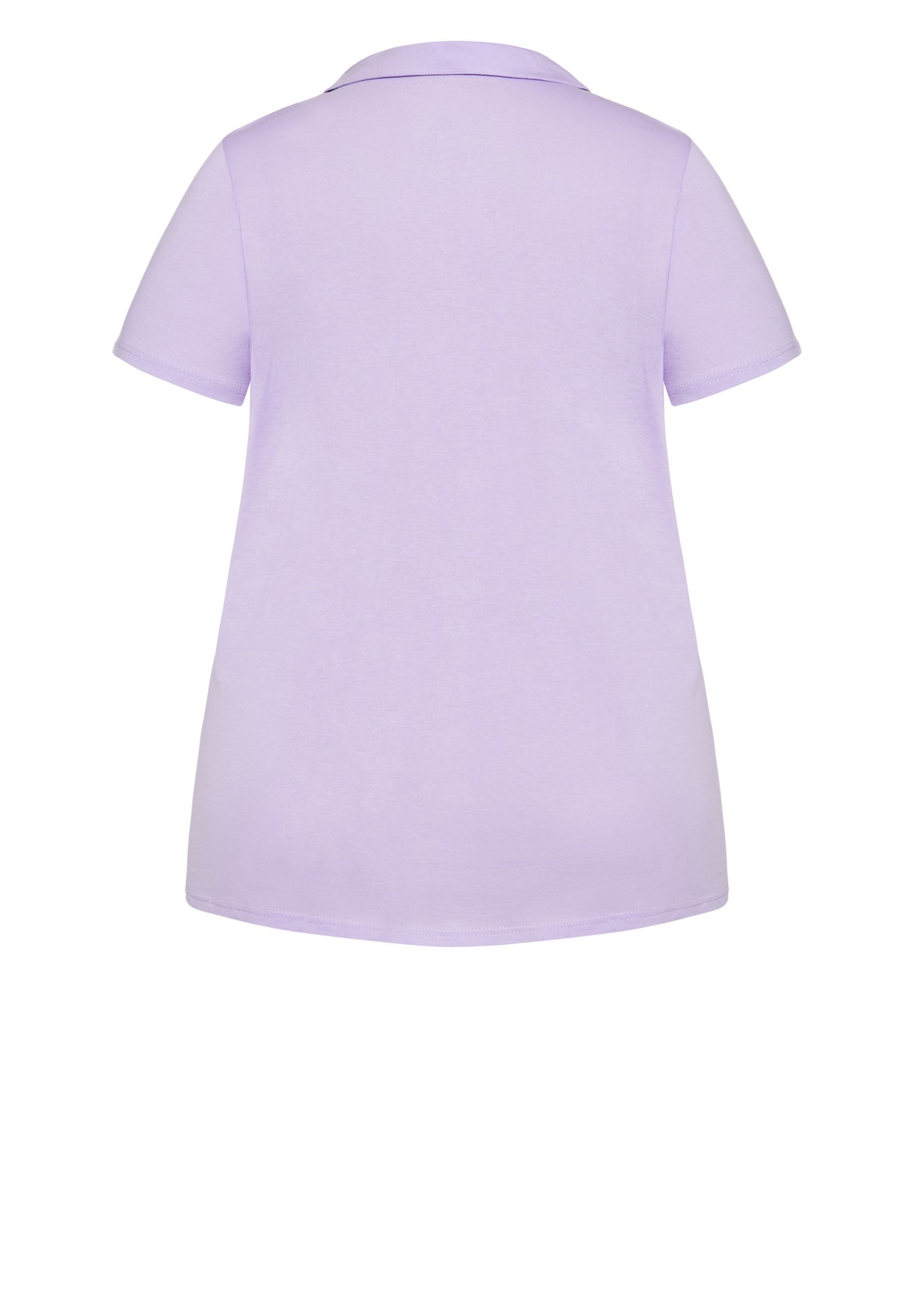 Button Short Sleeve Sleep Top image number 5