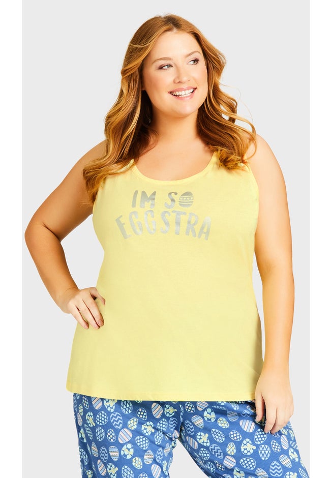 Eggstra Sleep Tank image number null