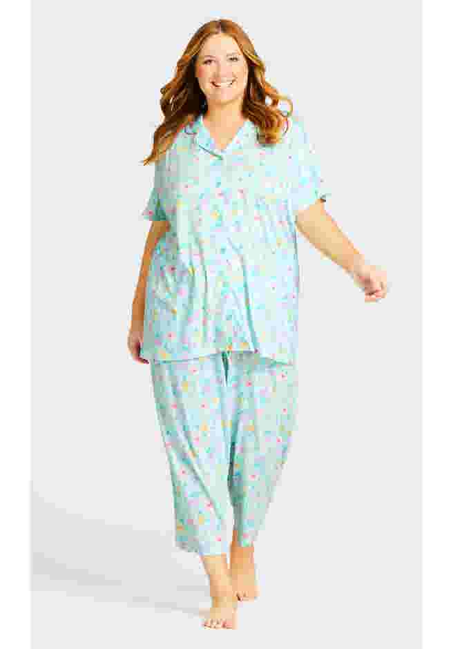 Button Up Sleep Top image number 0