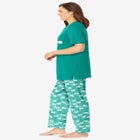 Graphic Tee Pure Cotton PJ Set image number null
