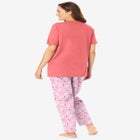 Graphic Tee PJ Set image number null