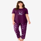 Graphic Tee Pure Cotton PJ Set image number 0