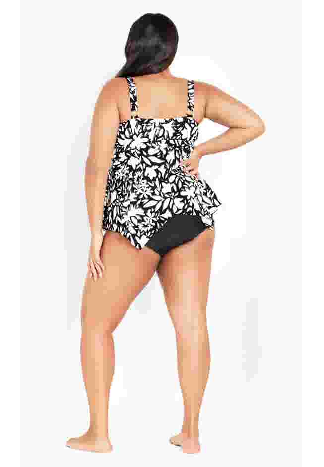 Sharkbite Print Tankini Top image number 1