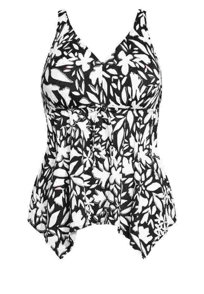 Sharkbite Print Tankini Top image number 2