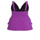 Ruffled Tankini Top image number null