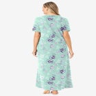 V-Neck Short Sleeve Maxi Lounger image number null