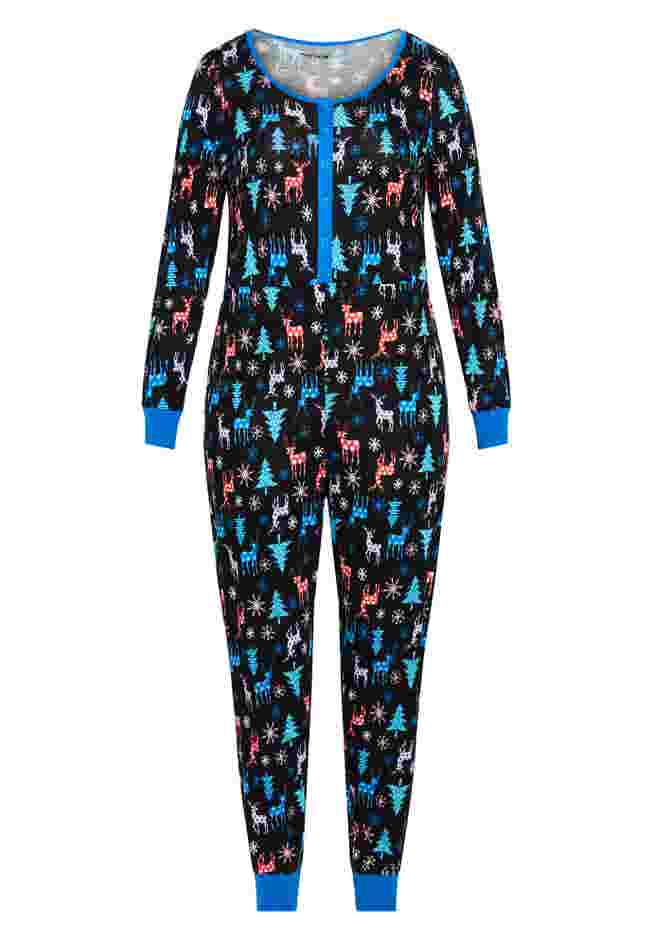 Festive Print Onesie image number 2