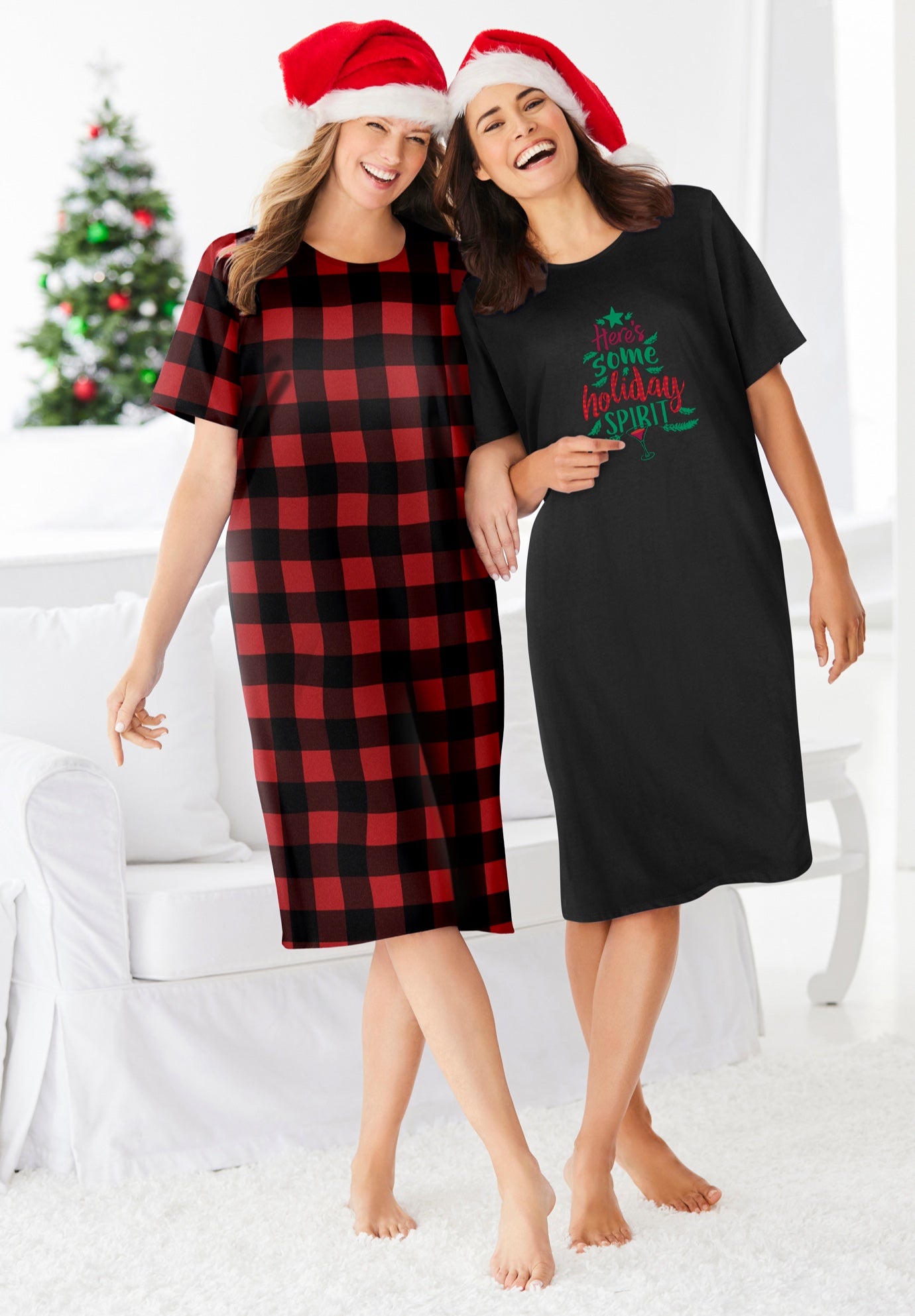 2-Pack Short-Sleeve Sleepshirt image number 2