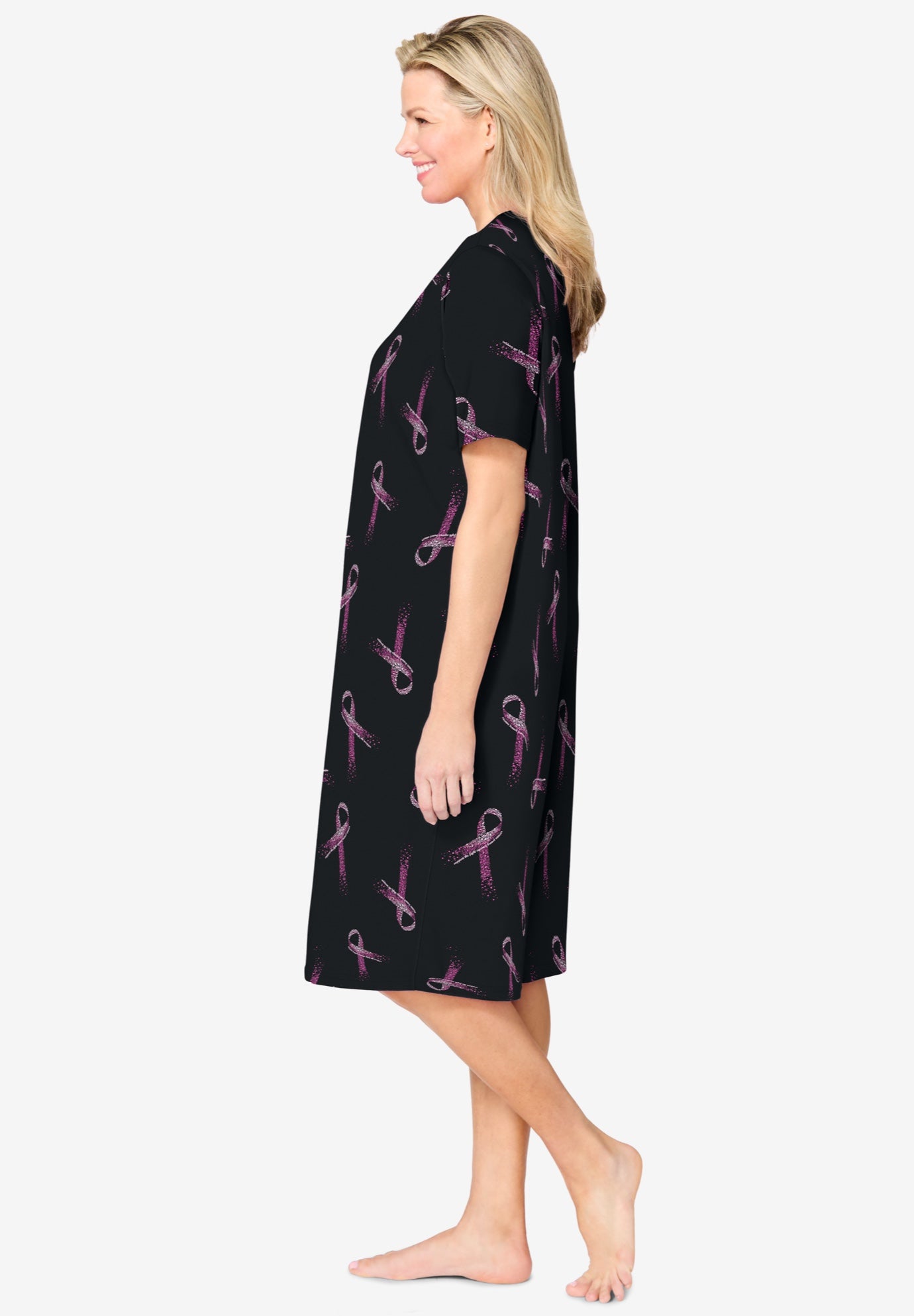 Breast Cancer Support Sleepshirt image number 2
